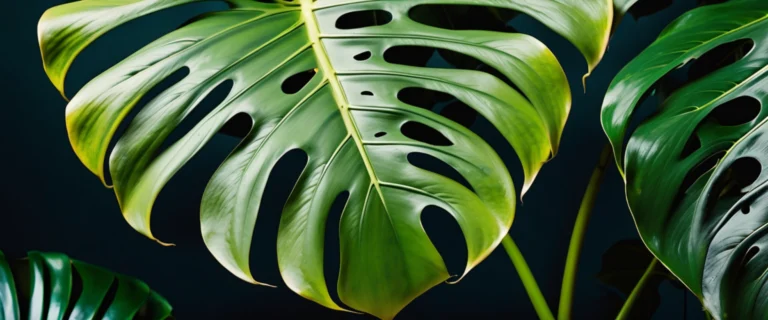 Monstera deliciosa : la plante à grandes feuilles perforées pour un intérieur luxuriant
